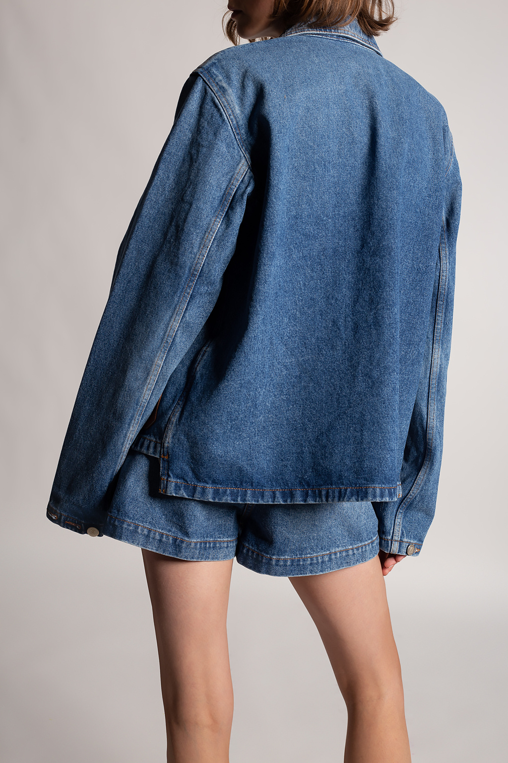 【送料&関税込】Loewe Maglieria Grey Wool sweater oversized loewe - SchaferandweinerShops